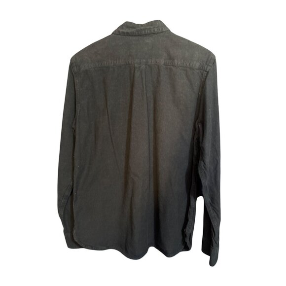 Everlane Mens Blue Long-Sleeve Button-Down Shirt With Dual Chest Pockets Medium - Picture 4 of 4